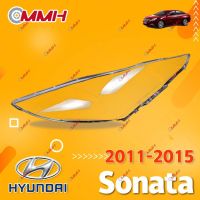 Hyundai Sonata YF 2011-2015 เลนส์ไฟหน้า ฝาครอบไฟหน้า ไฟหน้ารถยนต์ ไฟหน้าสําหรับ ฝาครอบไฟหน้าตรงรุ่น ฝาครอบเลนส์  headlamp cover ไฟหน้า โคมไฟหน้า ฝาครอบเล