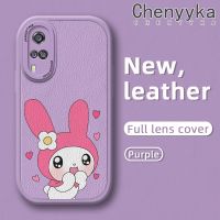 เคส Chenyyka สำหรับ Vivo Y51 2020 Y31 2021 Y51A 2021 Y53s 4G Y30i Y30 Y50ลายการ์ตูนน่ารักเมโลดี้ดีไซน์ใหม่บางนุ่มหนังซิลิกาเคสโทรศัพท์เจลฝาปิดเลนส์เต็มเคสกันกระแทกกล้องกันกระแทก