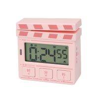 ﹍๑♣ Portable Kitchen Timer with Loudly Alarm Magnetic Back Plastic Material for Home