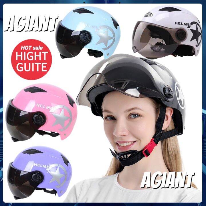 Motorcycle Helmet Electric Bike Bicycle Helmet Half Face Open Face For