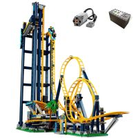 3756 PCS Loop  Building Block Bricks Roller Coaster Amusement Park Toy For Birthday Christmas Kids Gift Compatiable 10303