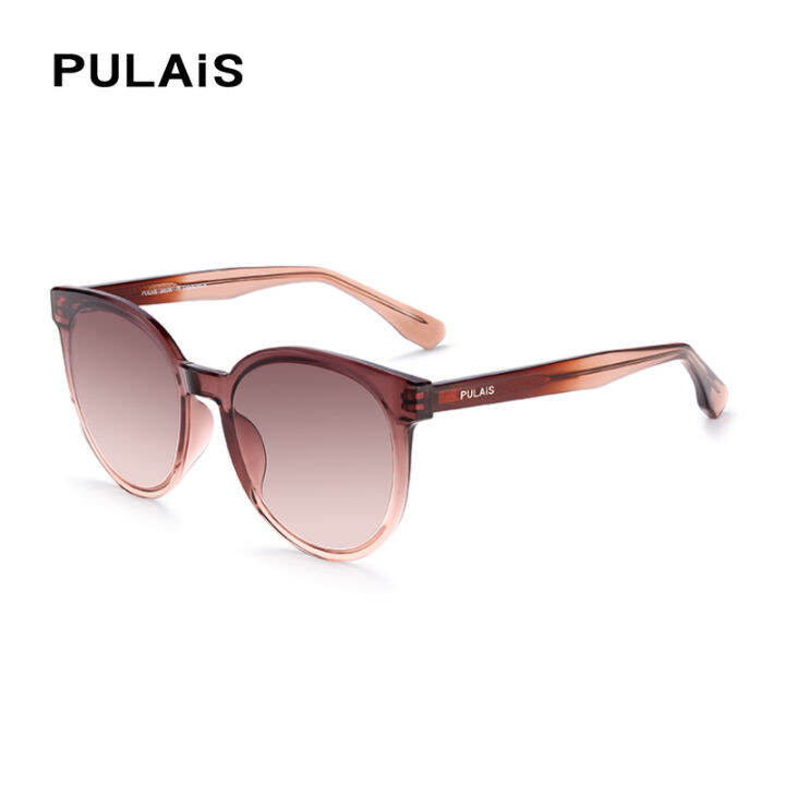 pulais-แว่นกันแดดผู้หญิงแมวตาอาทิตย์แว่นตาสำหรับผู้หญิงสีเลนส์กระจกเลดี้แว่นกันแดดหญิงแฟชั่นการออกแบบตราสินค้า