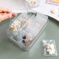 20 PCS PVC Self Sealing Jewelry Bag Thick Necklace Bracelet Ziplock Bag Ring Storage Holder Bag Storage Anti oxidation Bag