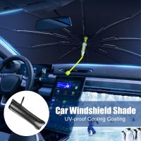 Car Sunshade Umbrella Car Windshield Shade UV Sun Protection Windshield Cover with Window Beeaker Sumumer Interior Accessories