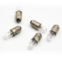 50pcs/lot Mini indicator light bulb E5 1.5V 6.3V 12V 24V 0.1A small bulb signal lamp bead Miniature bulb