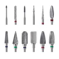 1pcs Tungsten Carbide Nail Drill Bits Milling Cutter for Manicure Machine Set High Quality Rotary Electric Nail Files Nail Art