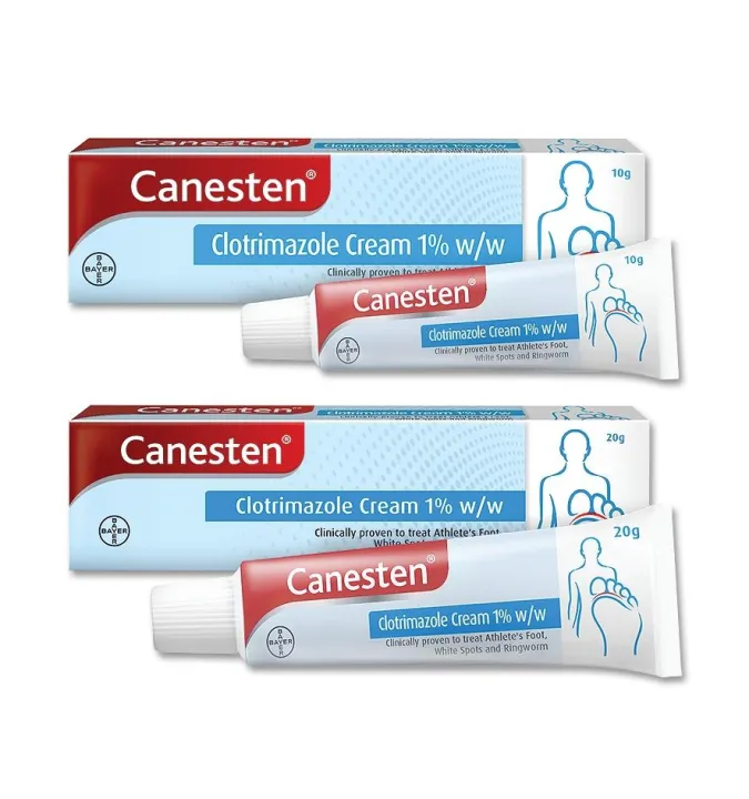 Canesten cream 10g / 20g 🌱 treat a broad range of fungal skin ...