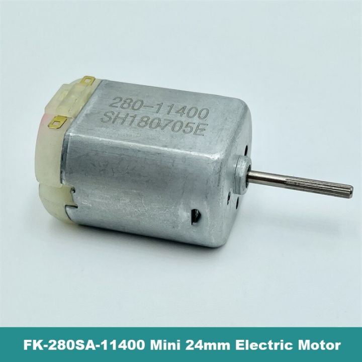 fk-280sa-แปรงถ่านขนาดเล็ก24มม-motor-listrik-ไฟฟ้ากระแสตรง6v-12v-14-4v-มอเตอร์แม่เหล็กแข็งแรงเพลาแบบมีสกรูยาว17มม-มอเตอร์ไฟฟ้าโมเดลของเล่นดีไอวาย