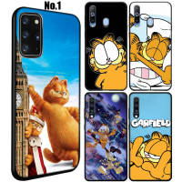 14XVV Garfield Cartoon อ่อนนุ่ม High Quality ซิลิโคน TPU Phone เคสโทรศัพท์ ปก หรับ Samsung Galaxy A02 A02S M02 A03 A32 A33 A42 A52 A53 A72 A73 A82 M20 M30 M30S M21 M31 M51 Quantum 2