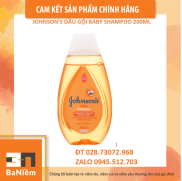 Dầu gội cho bé Johnson s Baby SHAMPOO 200ml