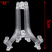 ?【Lowest price】CHANGDA Clear Plastic hardness หรือผู้ถือแผ่นยืนเพื่อแสดงภาพหรืออื่นๆ