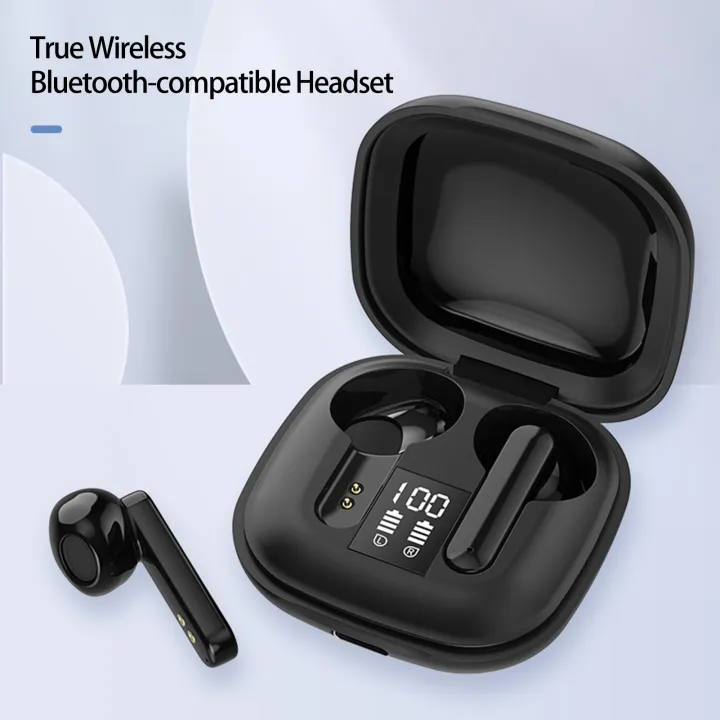 zhaodunyuephw 1 Set Wireless Earphones IPX7 Waterproof Noise Reduction ...