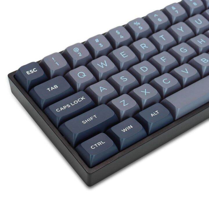 189 Key PBT Doubleshot Black Grey XVX Profile Keycaps Key Cap for MX