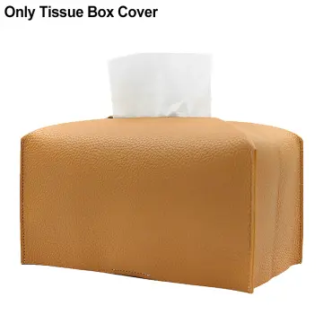 Pu Leather Refillable Tissue Box Facial Tissue Holder Hotel Room Tissue Box  - Buy Pu Leather Tissue Box,Facial Tissue Holder,Hotel Room Tissue Box