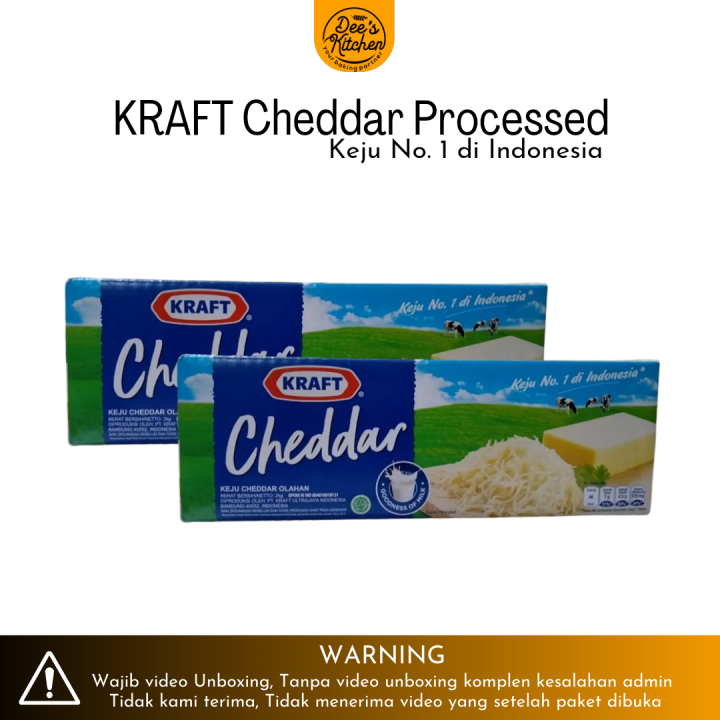 Keju Kraft / Keju Kraft Cheddar / Keju Potong Repack | Keju Cheddar 2kg ...