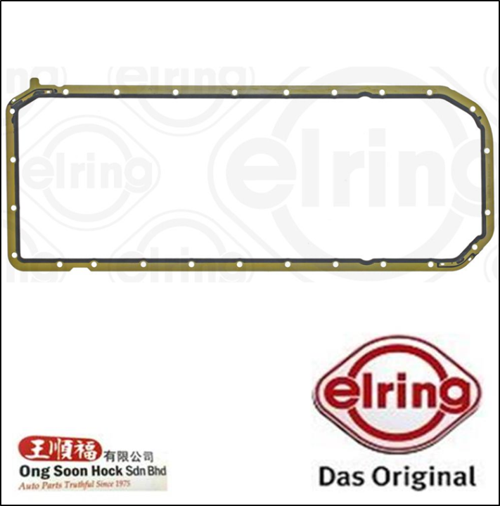 BMW M50 M54 M52 M20 Gasket Oil Pan E36 E46 323i E34 E39 520i E60 Elring