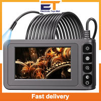 【Ready Stock】Industrial Endoscope Borescope Camera With Light 8mm Lens 4.3 LCD Screen Handheld Waterproof Sewer Inspection Camera