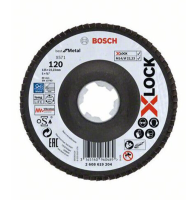 BOSCH กระดาษทรายซ้อนหลังแข็ง #120 Best for Metal X-LOCK #2608619204