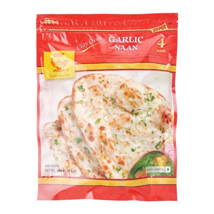 DEEP Garlic Naan Frozen Lazada Singapore