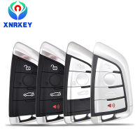 XNRKEY 34ปุ่มสมาร์ทเปลือกกุญแจรถระยะไกล Fob สำหรับ BMW CAS4 F 3 5 7ชุด E90 E92 E93 X5 F20 F30 F40ปกเชลล์สำคัญ