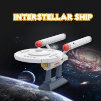 MOC Space Ship World 6021 Buliding Block Model USS Enterprise NCC 1701 Toys for Children Birthday Gift Sluban Star Trek ✠