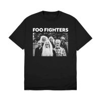 เสื้อยืดโอเวอร์ไซส์เสื้อยืด ลายวงร็อคเกอร์สตาร์ ฟิกเกอร์ Foo Figther สําหรับเด็กS-4XL  GLQK