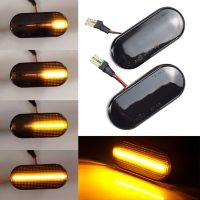 Side Marker Light Dynamic LED Turn Signal Flashing Indicator Blinker For SEAT Ibiza 6L Cordoba Toledo Leon 1M For Skoda Octavia