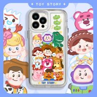 Thickened TPU Soft Case Clear Case Shockproof Cute Cartoon IPhone Case Compatible with For IPhone 14 Pro Max 13