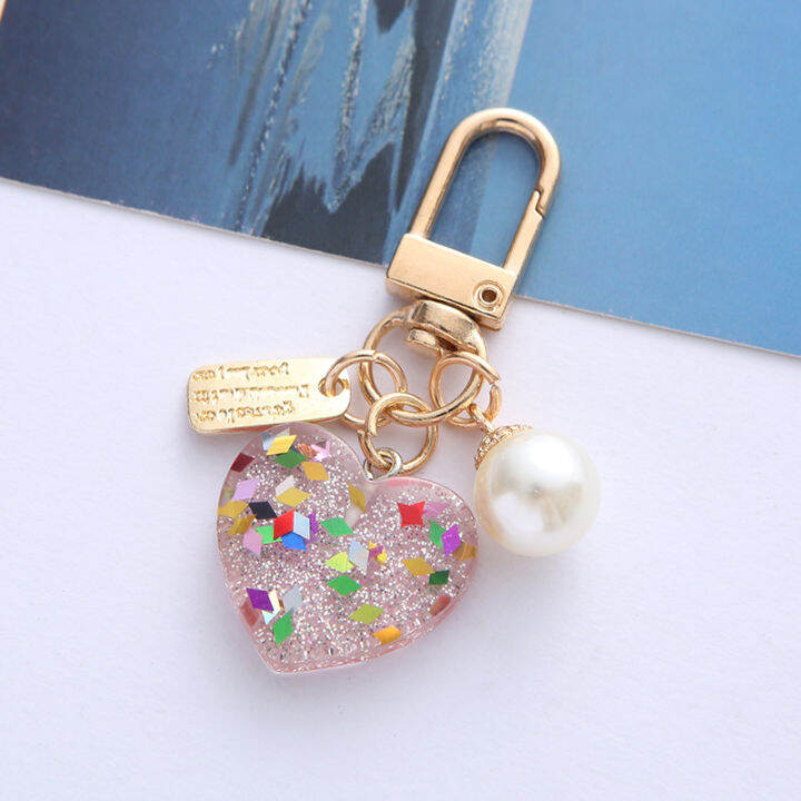 heart-shaped-keychain-pendant-handmade-resin-charm-fragmented-love-keychain-resin-keychain-pendant-colorful-love-charm