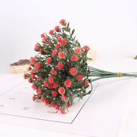 ดอกยิปโซดอกไม้ปลอมลาจัดงานแต่งงานพลาสติกดอกไม้ประดิษฐ์ WCUX438160ลมหายใจเด็ก