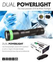 DUAL Powerlight  ไฟฉายสำหรับผู้เชียวชาญการกำจัดแมลง มาพร้อมโหมดแสง UV ที่ช่วยหาร่องรอยต่างๆ ที่มองไม่เห็นด้วยตาเปล่า