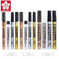 1Pcs Japan SAKURA paint pen XPSK gold silver white copper color car touch-up marker pen waterproof gold-plated does not fade Pens