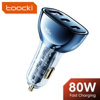 Toocki 90W USB C Car Charger Quick Charge QC 3.0 PD Type C Fast Car Charger for iPhone 14 13 12 11 Pro Max Xiaomi POCO Samsung