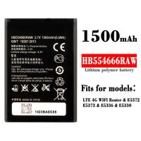 แบตเตอรี่?สำหรับ HUAWEI LTE 4G WIFI Router (HB554666RAW) / 1500mAh ความจุแบตเตอรี่