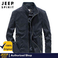 JEEP SPIRIT และเสื้อแจ็กเก็ตบางของผู้ชายคนใหม่ฤดูใบไม้ร่วงเสื้อแจ็คเก็ตบอมเบอร์เป็นที่นิยมแฟชั่นลำลองเสื้อคลุมแบบโปโลของผู้ชาย