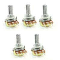 【CW】 5PCS WH148 Potentiometer 1K 5K 10K 20K 50K 100K 500K 1M 3Pin 20mm Shaft Linear Taper Variable Resistance