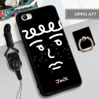 เคสซิลิโคนนิ่มสำหรับ OPPO A77เคสโทรศัพท์กล่องคลุมทั้งหมดทาสีป้องกันการตกฝาครอบโทรศัพท์กันรอยขีดข่วนสำหรับ OPPO A77เคสแถมฟรีเชือกเคสโทรศัพท์ OPPO และที่วางแหวน