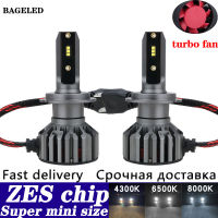 ZES Chip H7 LED Auto Car Headlight Bulbs Mini H4 LED H11 H8 HB4 H1 H3 HB3 9005 9006 880 881 H27 20000LM LED Lamp For Automobile