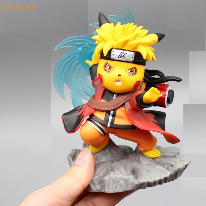 Mô hình Figure Anime Pikachu cosplay Naruto Tiệm đồ chơi Ráp