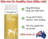 Sữa bò non Úc Healthy Care Colostrum