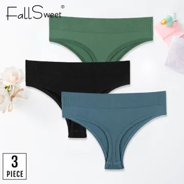 FallSweet 3 pcs/ pack ! Plus Size Panties Cotton Women's Underwear