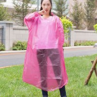 【cw】 Emergency Waterproof Rain Coat Poncho Hiking Camping Hood Motorcycle Raincoat Gears Camping Hood 【hot】TH