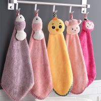 ☼▧ New style Cartoon doll child towel super absorbent Comfort towel coral cashmere thicken cute baby towel variety optional free