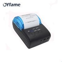 Oyfame เครื่องพิมพ์ขนาดเล็กติดเครื่องปริ้นใบเสร็จไร้สายใบเสร็จเครื่องพิมพ์ความร้อนฉลากเครื่องพิมพ์สติกเกอร์ฉลากความร้อนแบบพกพา