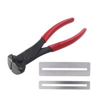 Guitar Fret Wire End Cutter Stringed Nipper Wire Puller Plier String Shear with Fret Wire Guards Repair Tool 7Inch