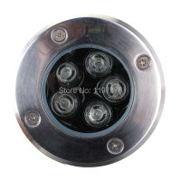 5W High Power LED underground Lamp Garden Ground Buried LED Light Warm WhiteCold WhiteRedGreenBlueYellow 85-265V or DC12V