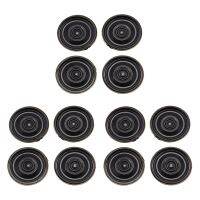 12Pcs 0.5W 8 Ohm 28mm Dia Mini Metal Inside Magnet Music Player Speaker