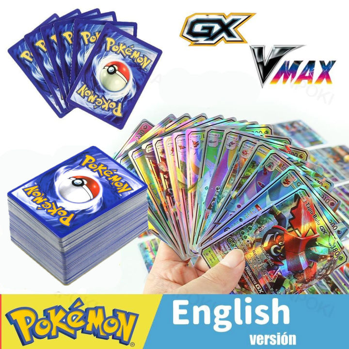 Pokemon Card Mega Gx Energy, Pokemon Cards 100pcs Gx Mega