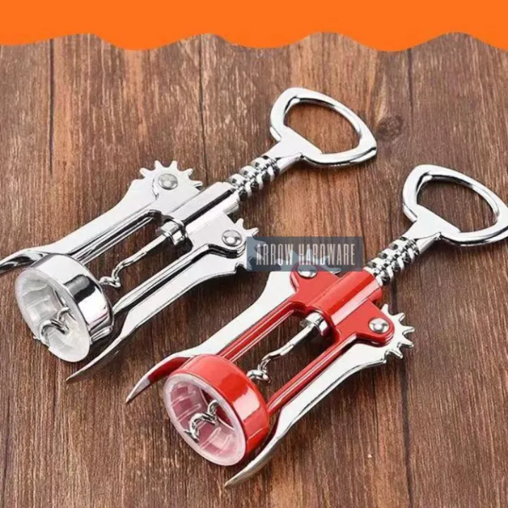 Red Wine Opener Corkscrew Wine Bottle Opener Lazada PH