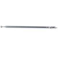 Metal part 7 Telescopic AM, FM radio antenna length 75 cm long silver